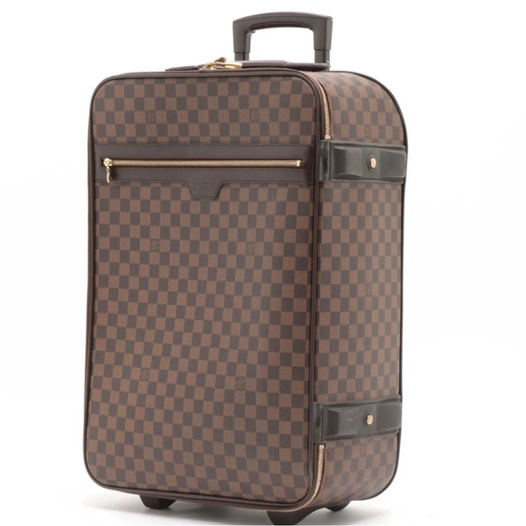 Louis Vuitton Damier Pegas 55 Roller Luggage - Carry On Size N23294 - Picture 11 of 14